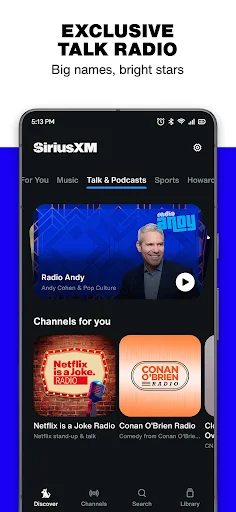 SiriusXM: Music, Sports & News screenshot 3
