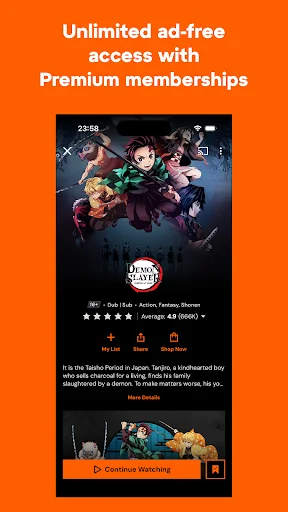 Crunchyroll screenshot 3